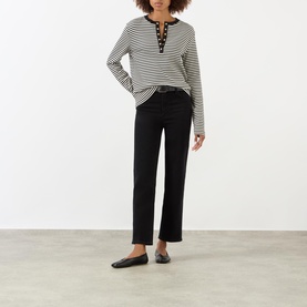 Le Sleek Straight-Leg Jeans