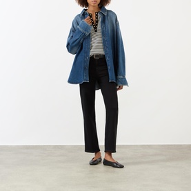 Le Sleek Straight-Leg Jeans