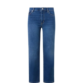 Le Sleek Straight-Leg Jeans