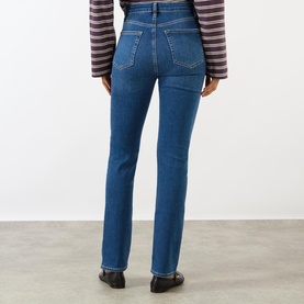 The Pencil High-Rise Straight Leg Jeans
