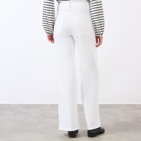 Le Slim Palazzo Wide-Leg Jeans