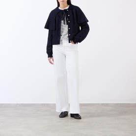 Le Slim Palazzo Wide-Leg Jeans