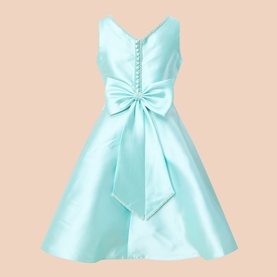 Mikado Bead Embellished Dress