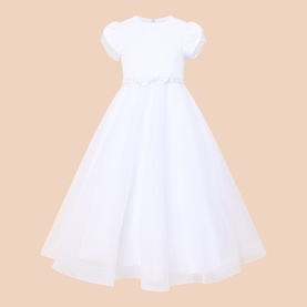 Bead Embellished Tulle Dress