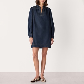 Denim Shift Mini Dress