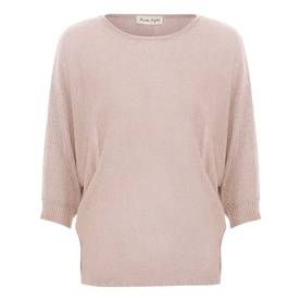 Cristine Metallic Knit Sweater
