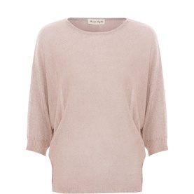 Cristine Metallic Knit Sweater