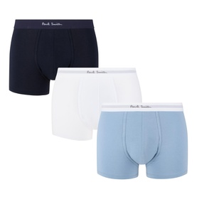 Three-Pack Assorted Logo Boxers