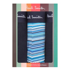 Three-Pack Mixed Striped Boxers