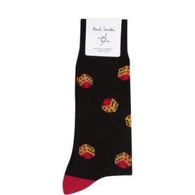 Dice Patterned Socks