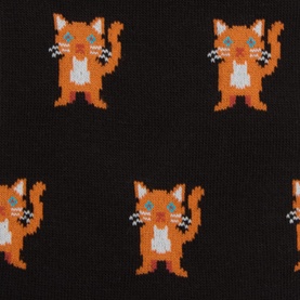 Miro Cat Print Socks