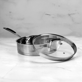 Stainless Steel Saut&eacute; Pan 26cm