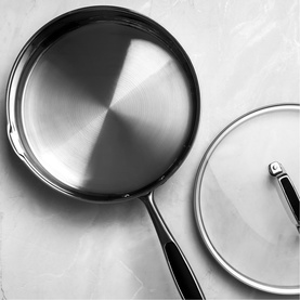 Stainless Steel Saut&eacute; Pan 26cm