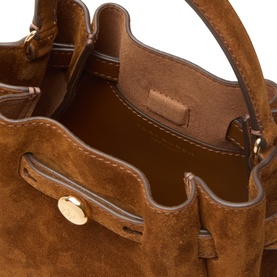 Romy Mini Suede Bucket Bag