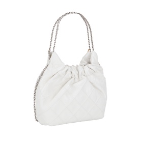 Distressed Fleming Drawstring Hobo Bag