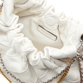 Distressed Fleming Drawstring Hobo Bag