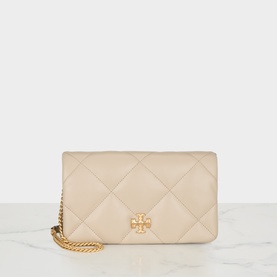 Kira Diamond Quilted Charm Crossbody Bag