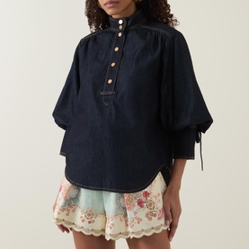 Denim Billow Shirt