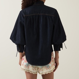 Denim Billow Shirt
