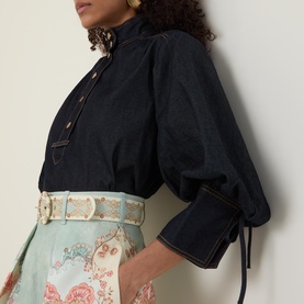 Denim Billow Shirt