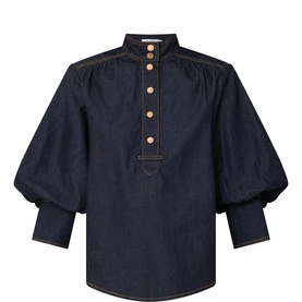 Denim Billow Shirt