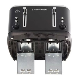 Addison 4 Slice Toaster Black