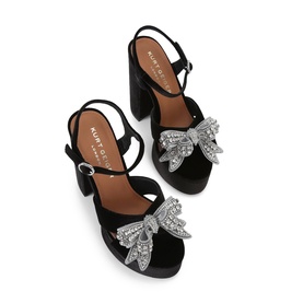 Bow Platform Sandals