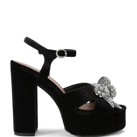 Bow Platform Sandals