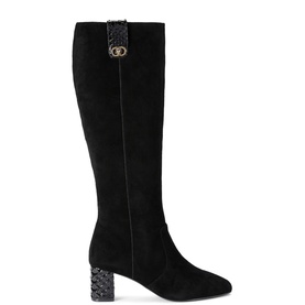 Chelsea Trim Knee-High Boots