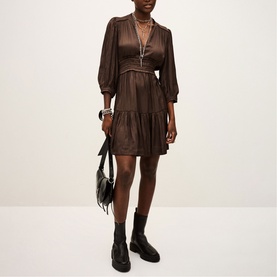 Cyrilia Ruffle Mini Dress