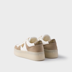 Downtown Bold Leather Ande Suede Trainers