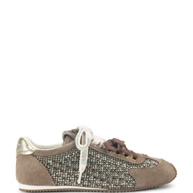 Islington Crystal Lace-Up Trainers