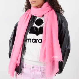 Alette Logo Cashmere Scarf