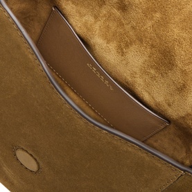 Altay Small Suede Satchel Bag