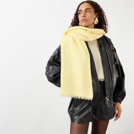 Alette Logo Cashmere Scarf