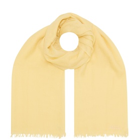 Alette Logo Cashmere Scarf