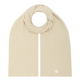 Marion Logo Rib Knit Scarf