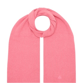 Marion Logo Rib Knit Scarf