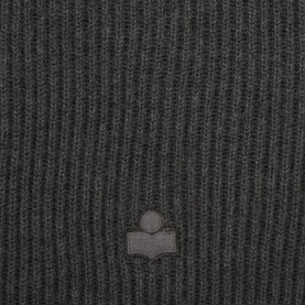 Marion Logo Rib Knit Scarf