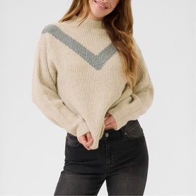 Elina Ribbed Knitted Sweater