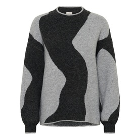 Wilma Patterned Knitted Sweater