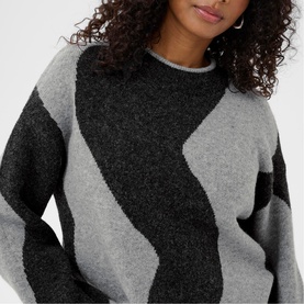Wilma Patterned Knitted Sweater