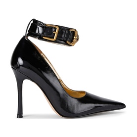 Mansion Ankle-Strap Heeled Courts