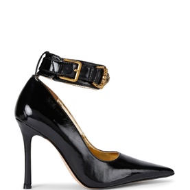 Mansion Ankle-Strap Heeled Courts