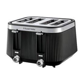 Bronte 4 Slice Toaster Black