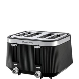Bronte 4 Slice Toaster Black