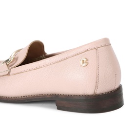 Snap Leather Loafers