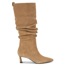 Stark Rouche Heeled Boots