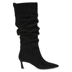 Stark Rouche Heeled Boots