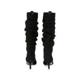 Stark Rouche Heeled Boots
